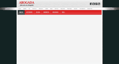 Desktop Screenshot of abogada.com